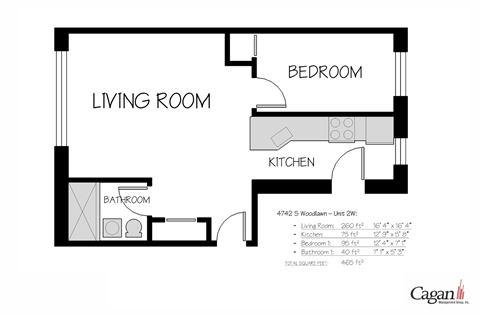 4742 S Woodlawn Ave Studio-2 Beds Apartment for Rent - Photo Gallery 43